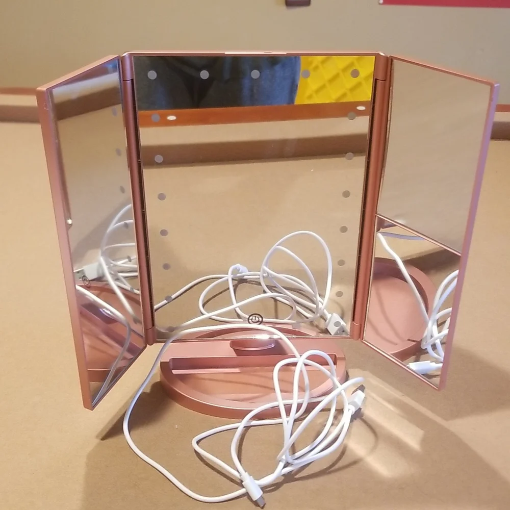 Make up mirror with lights